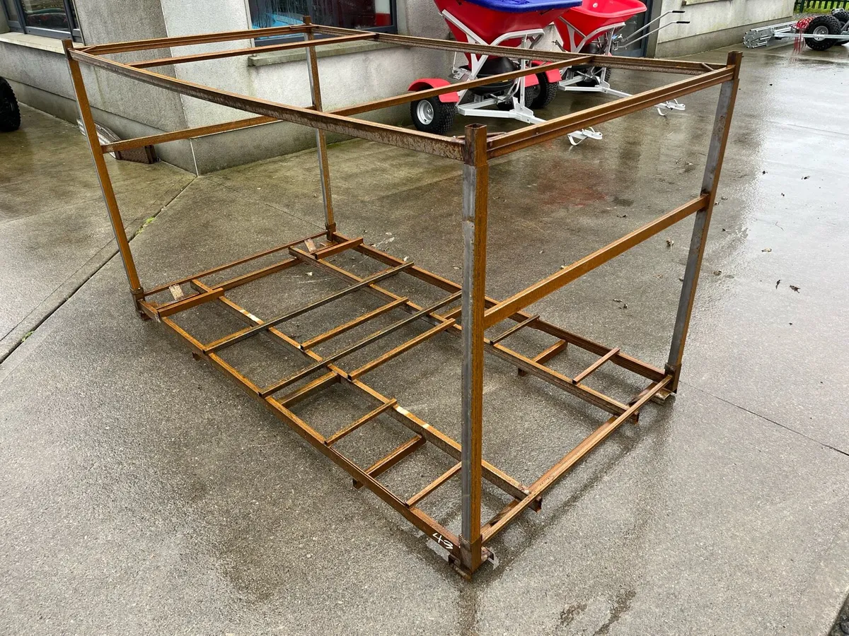 Large Steel Frames / Shelving - Image 1