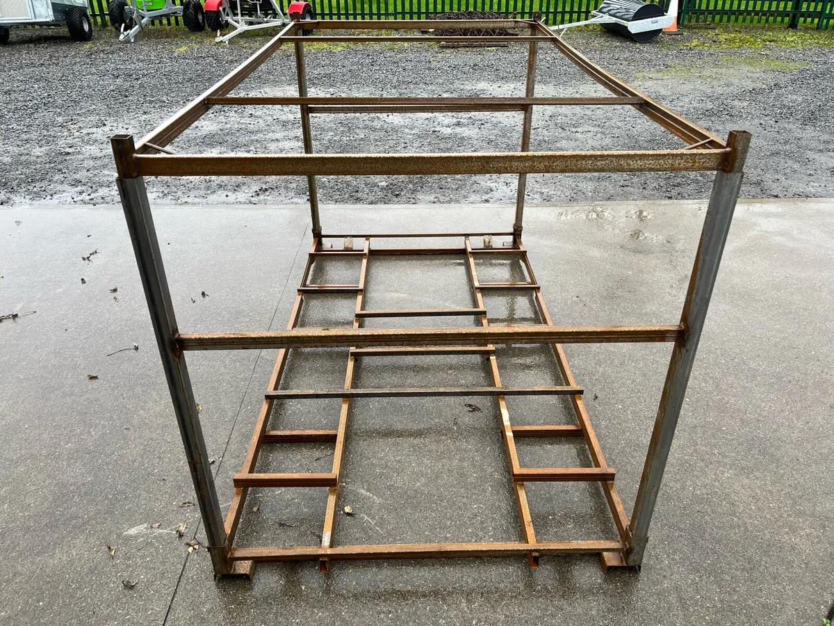 Large Steel Frames / Shelving - Image 4