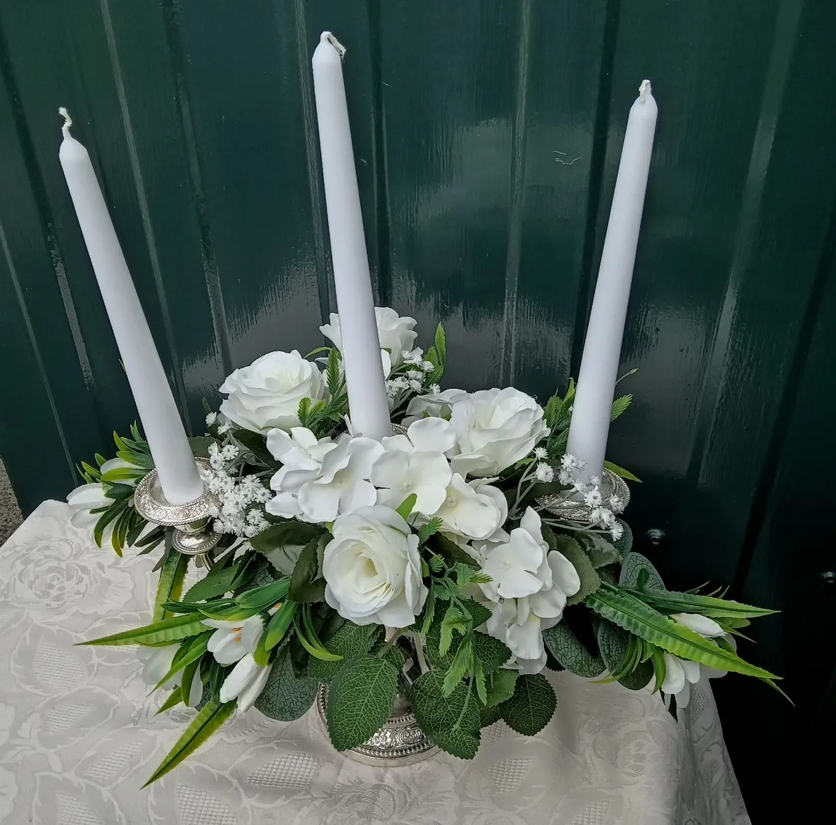 Wedding Candleabra Arrangement