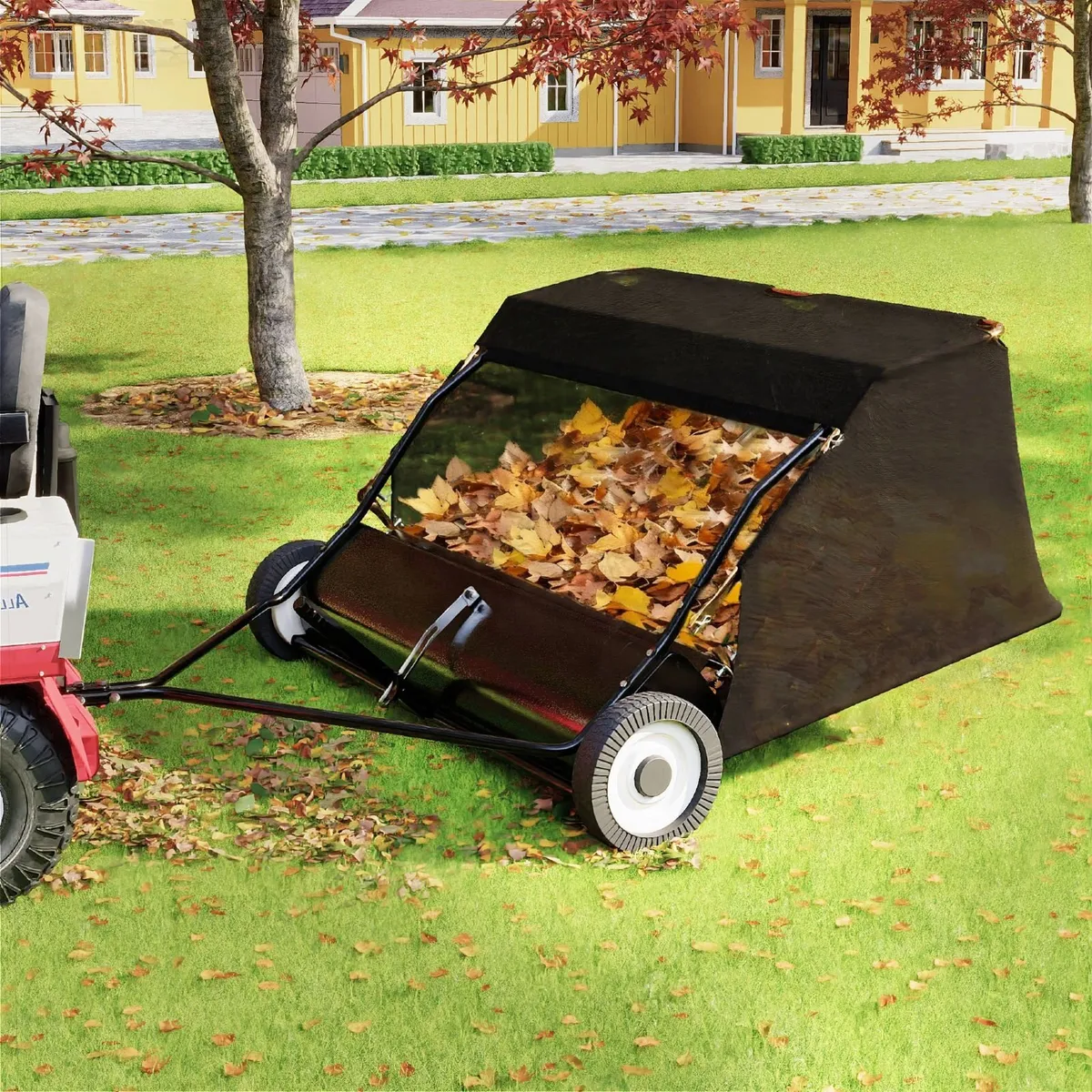 Lawn Leaf sweeper 105cm ..Free Delivery - Image 1