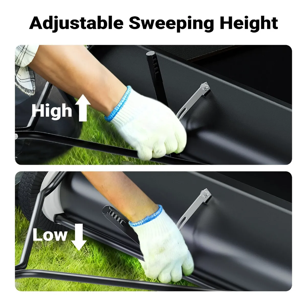 Lawn Leaf sweeper 105cm ..Free Delivery - Image 2