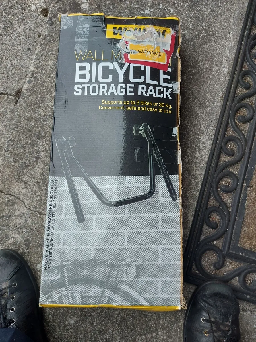 Bicycle storage Rack, supports up to 2 Bikes, 30KG - Image 2