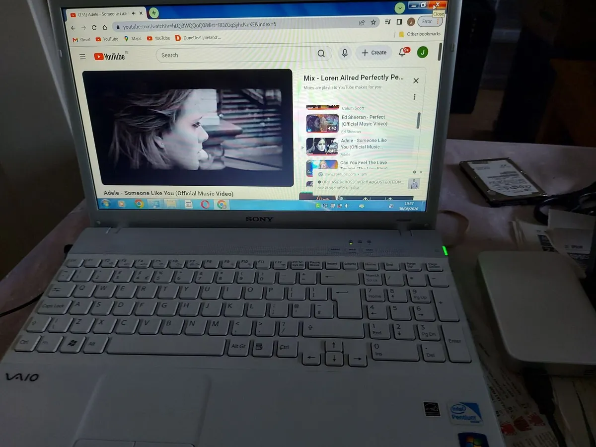 SONY VAIO Laptop, 15.6 inch,Model PCG-71311M, Win7 - Image 2