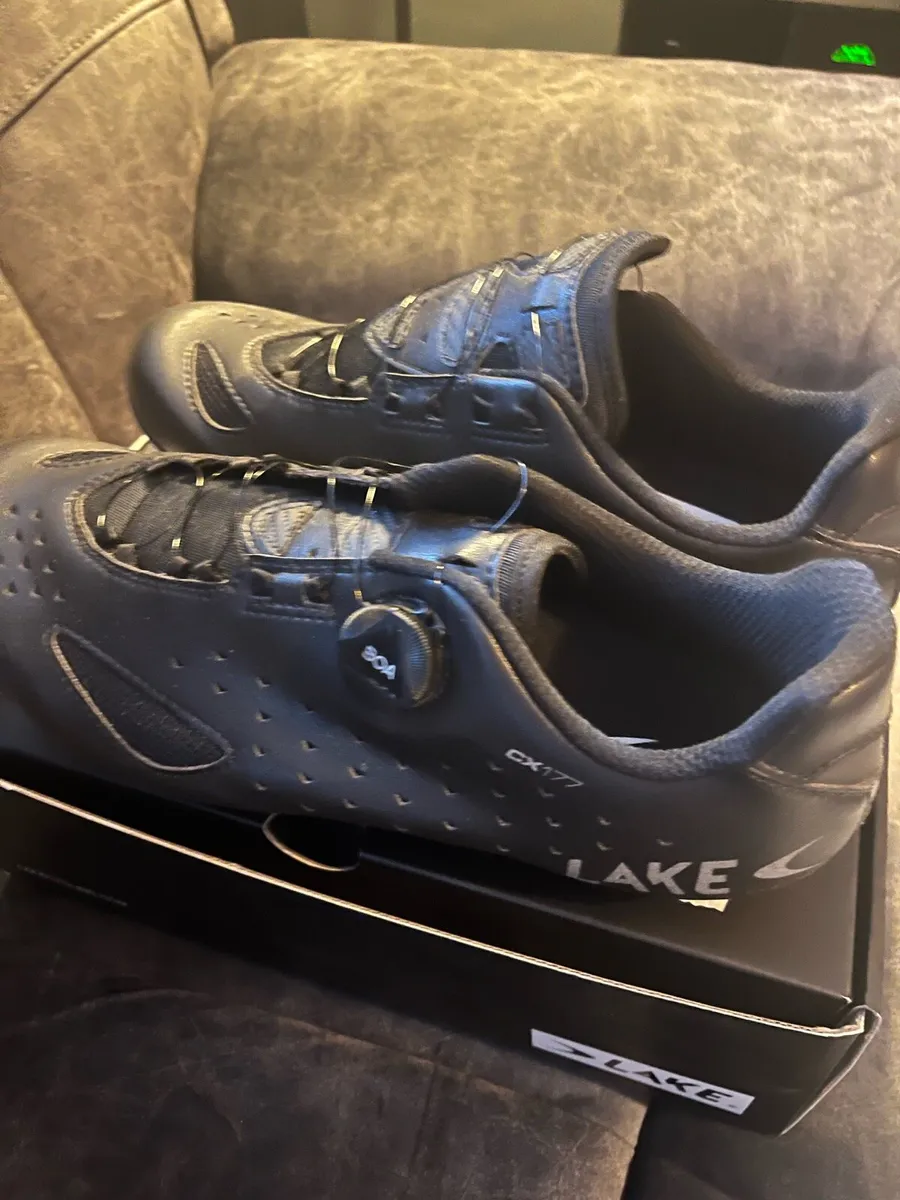 Lake cycling shoes mint size 47 wide fitment - Image 3