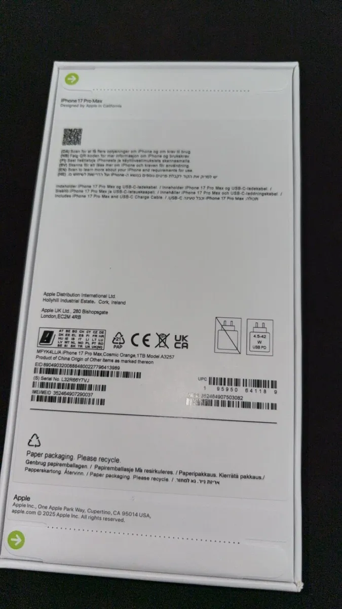 iPhone 17 promax 1tb - Image 3