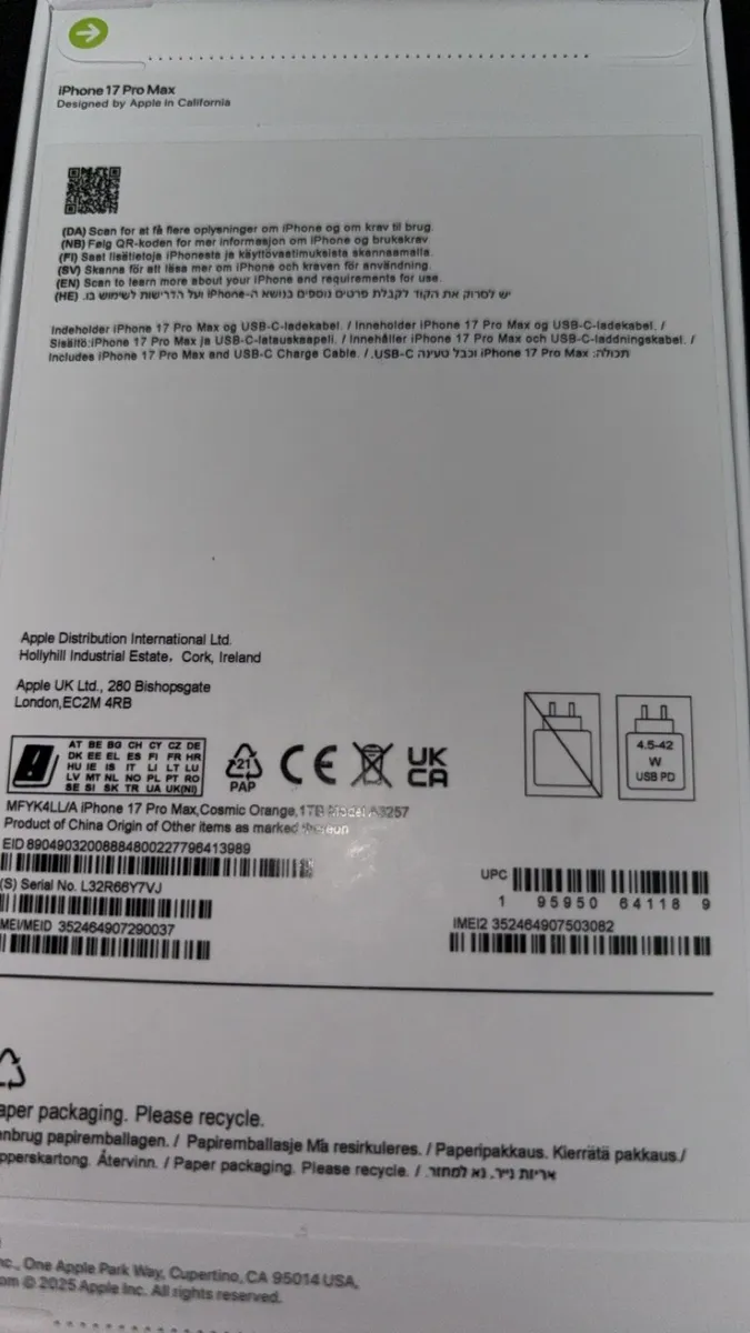 iPhone 17 promax 1tb - Image 4