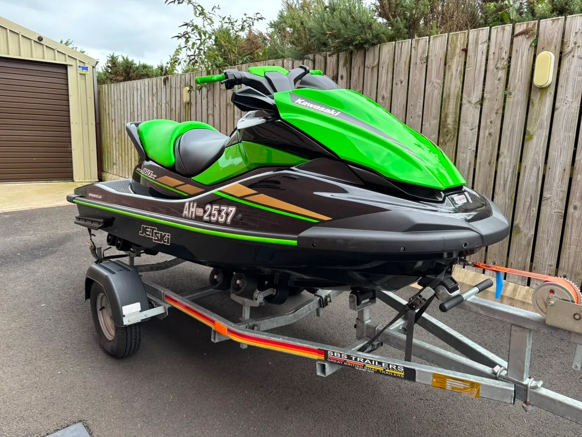 KAWASAKI STX 160X JETSKI * ONLY 5 HOURS * JET SKI - Image 1