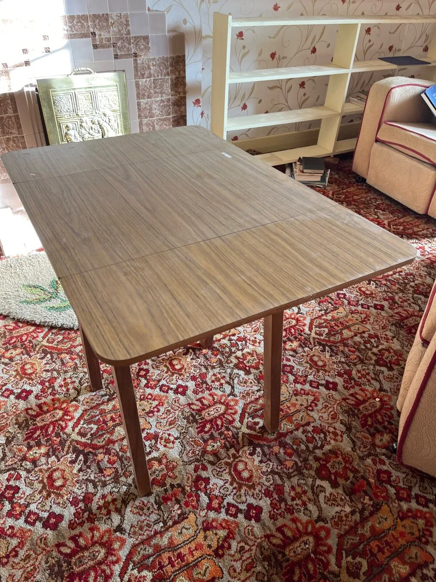 Table, folding with folding drop-leaves - Image 3
