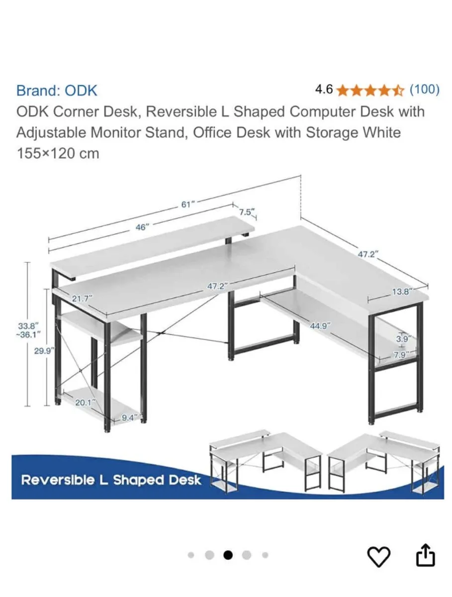 Corner Desk - Image 1