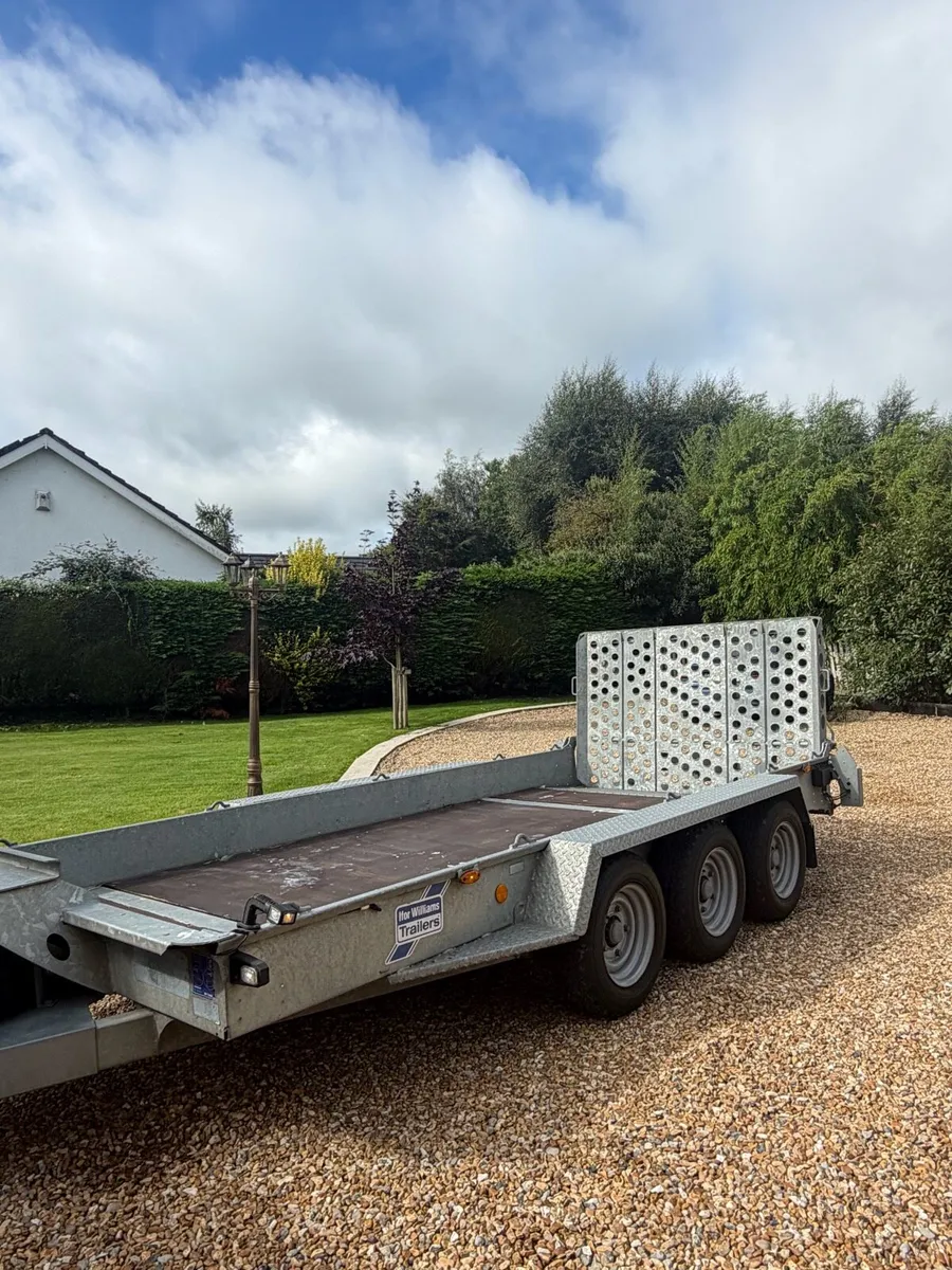 Like new 14x6 Tri Axle Plant Trailer - Image 2