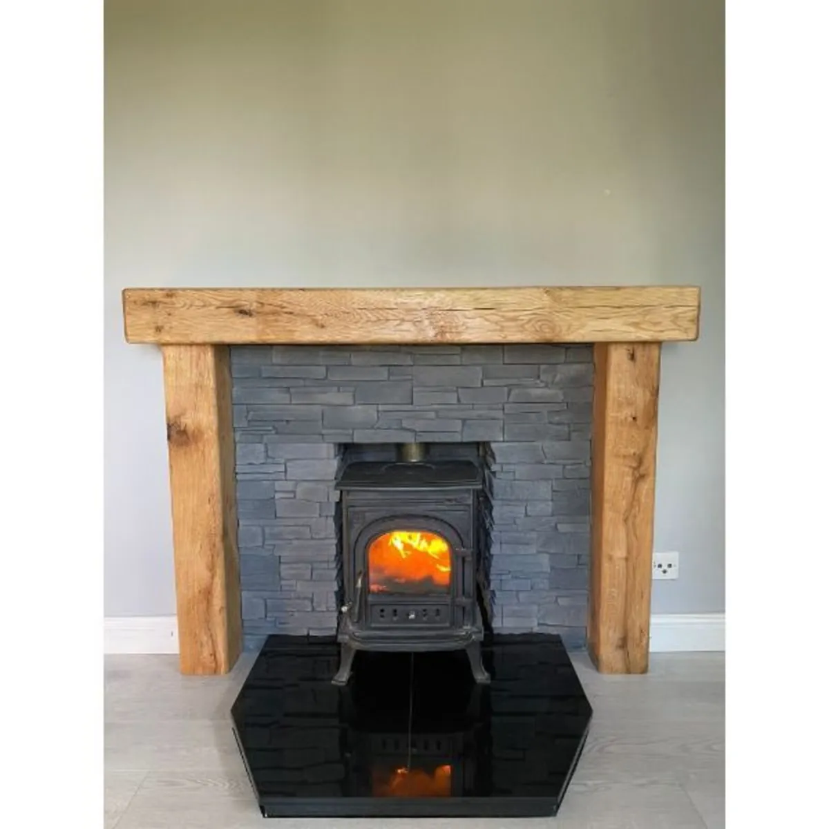 Mantel & Uprights – Timber Beam Surrounds - Image 1
