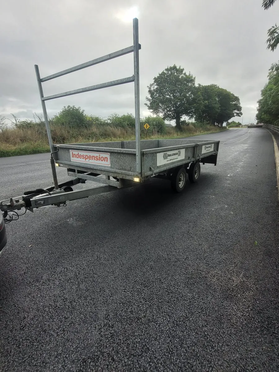 12x6'6 indespesion trailer drop sides fully servic - Image 2
