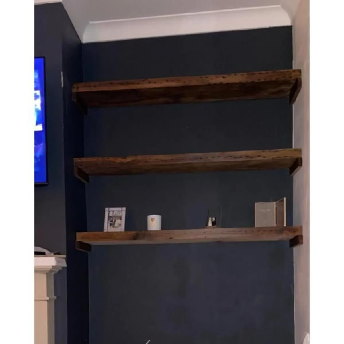 Pitch Pine Shelves – Examples  Cut to order - Image 3
