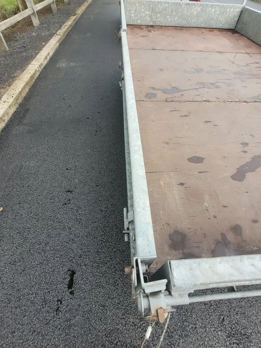12x6'6 indespesion trailer drop sides fully servic - Image 4