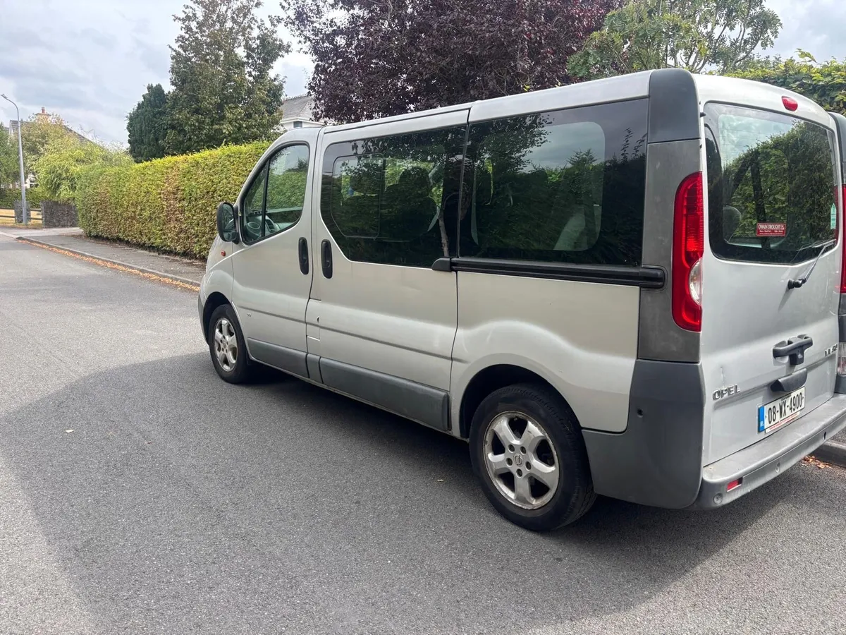 2008 Opel Vivaro 9 Seater 2.0 NCT 09/27 Tax 10/26 - Image 3