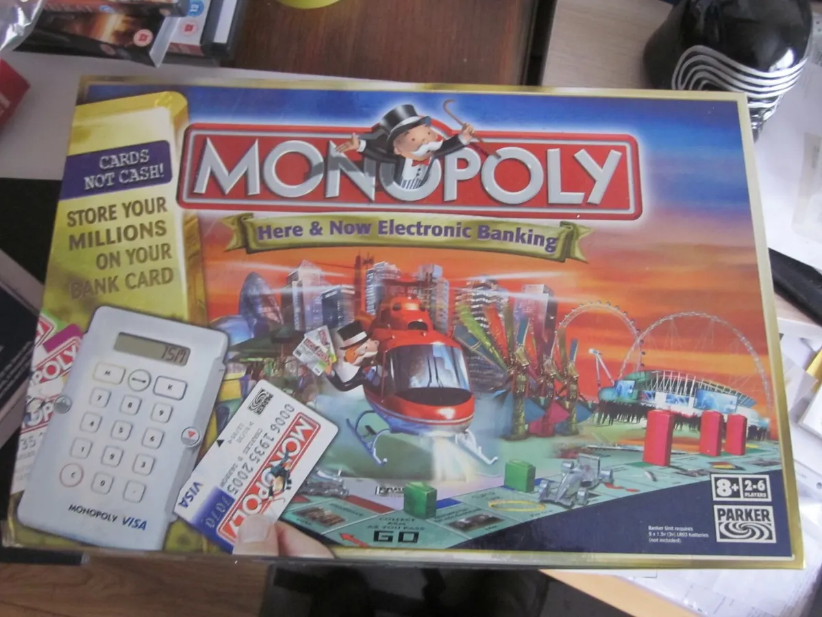 Monopoly Here/Now Electronic Banking Game London - Image 1