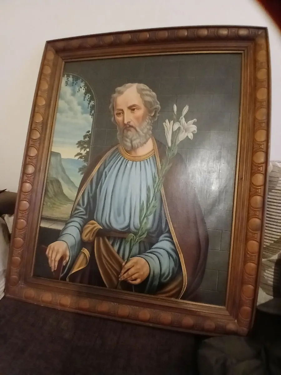 St Joseph's painting/picture - Image 1