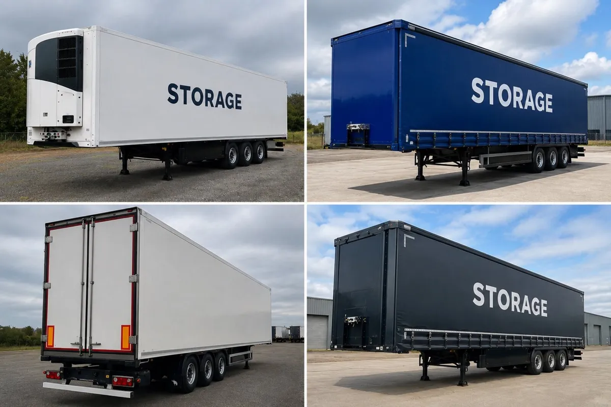 Trailer storage on site