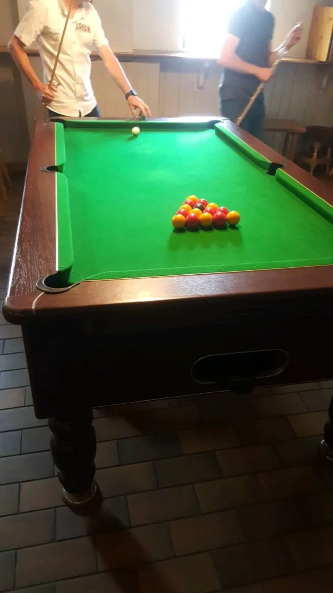 Pool table recovering & refurbishment - Image 3
