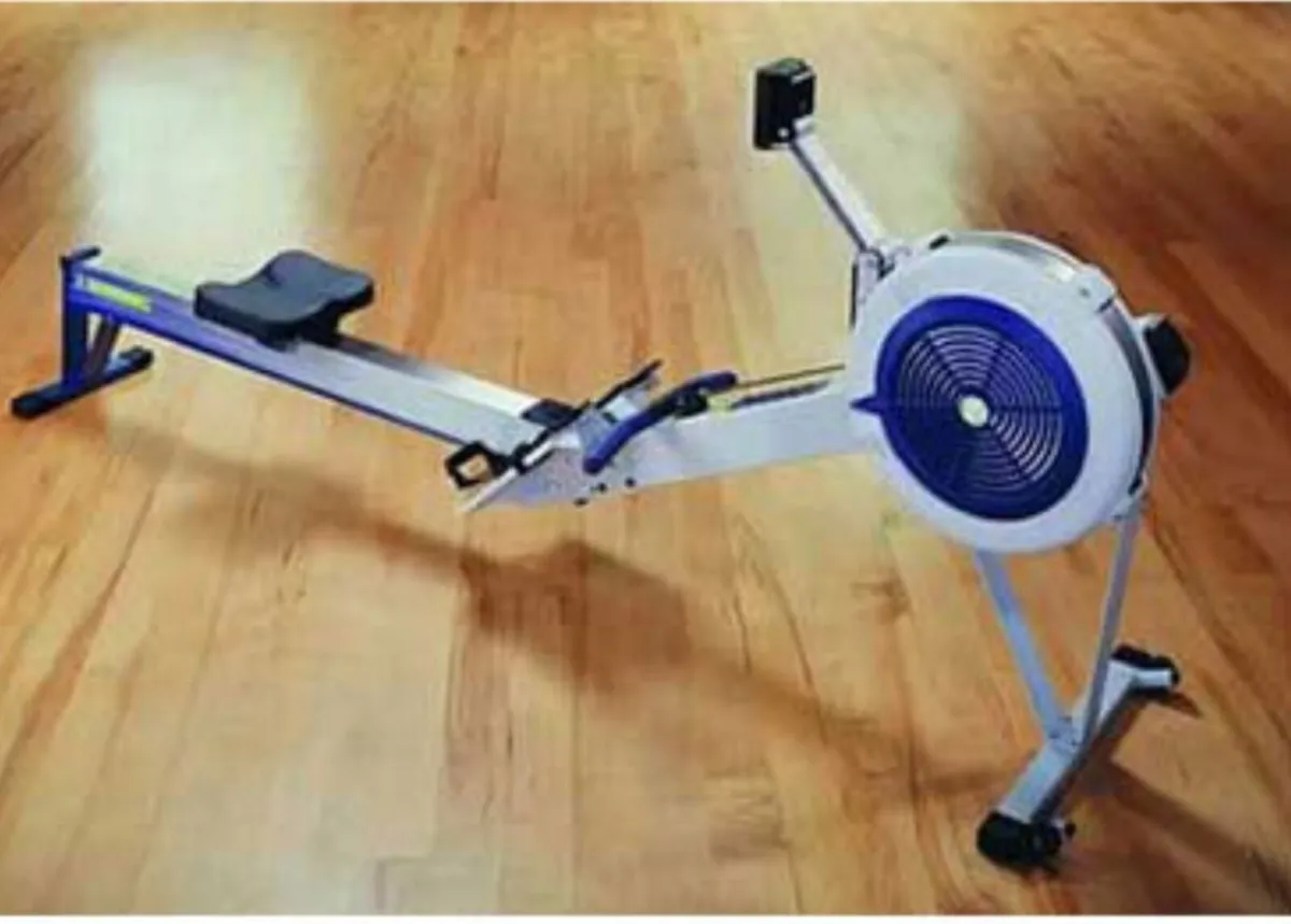Two Concept 2 rowing machines for sale together