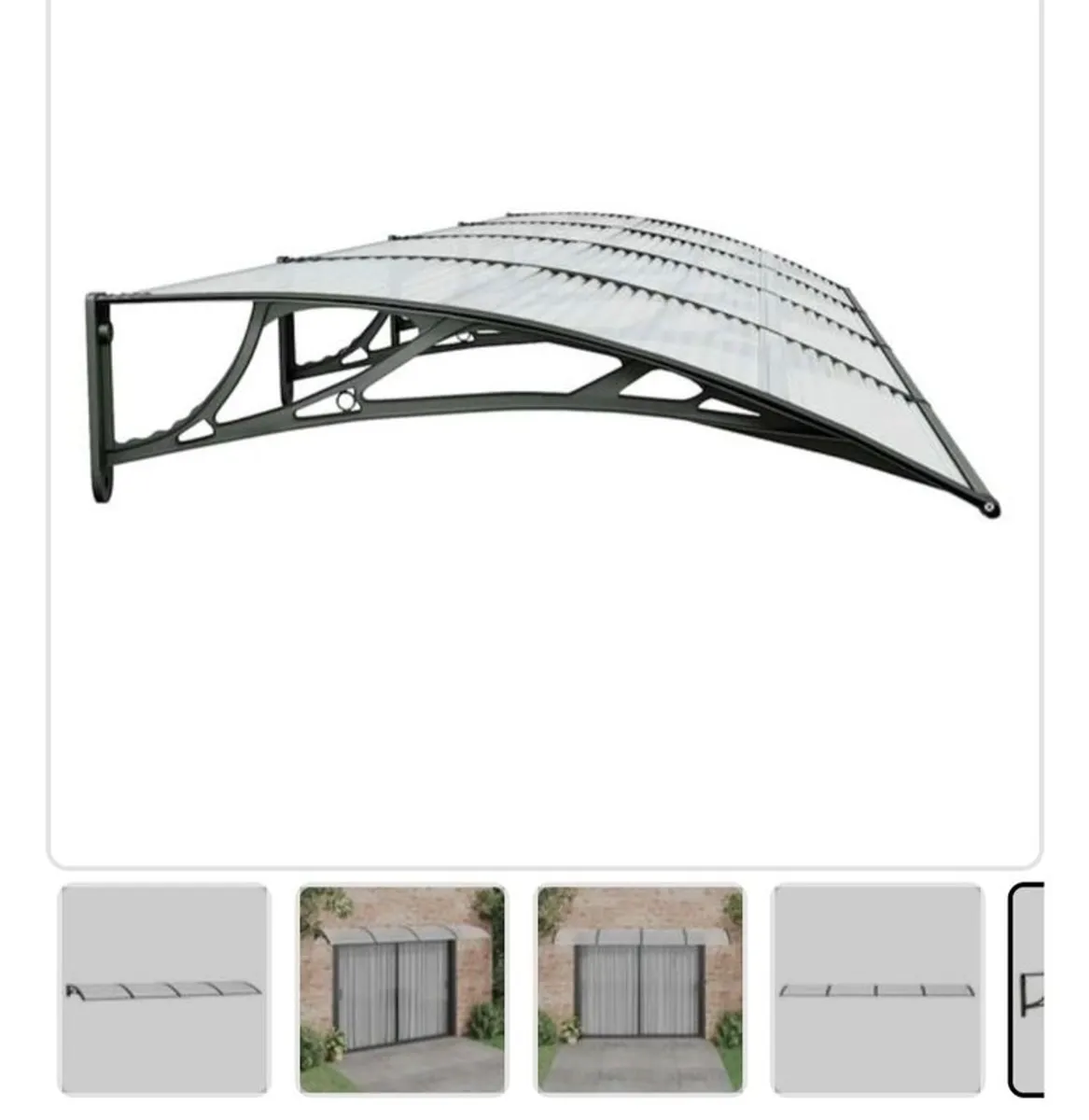 Door and window canopy - Image 3