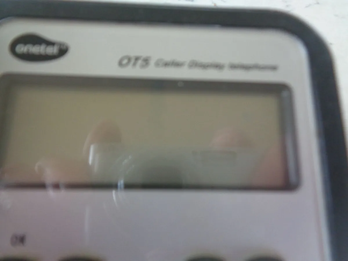 Onetel 0T5 Caller ID Display Telephone for Sale - Image 4