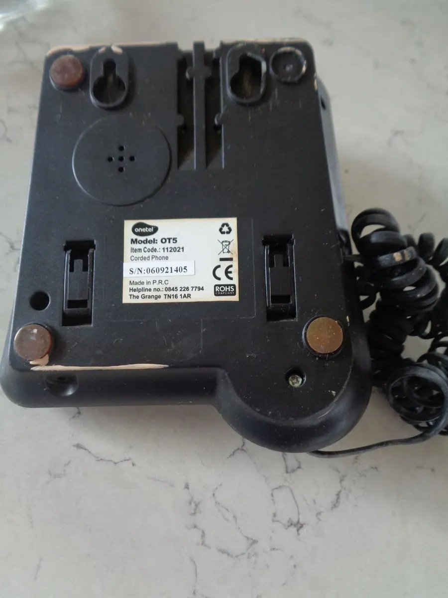 Onetel 0T5 Caller ID Display Telephone for Sale - Image 3