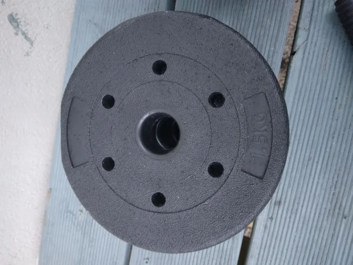 Adjustable Dumbell set - Image 4
