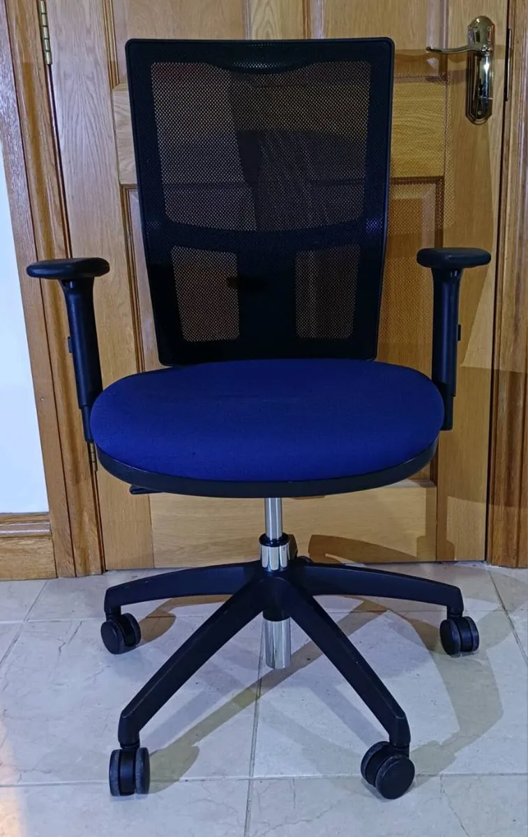 Eclipse Plus III Office Chairs - Blue - Image 2
