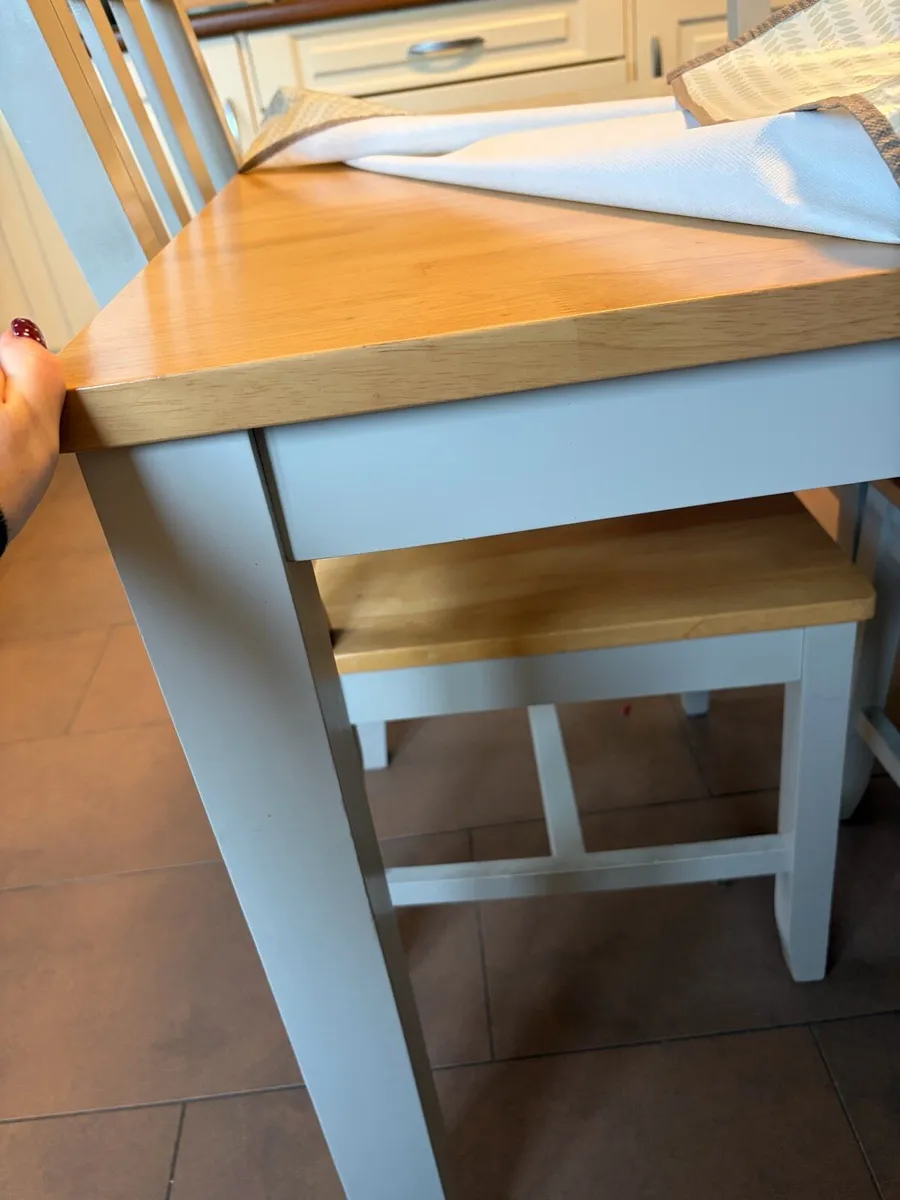 Dining table and 2 seater sofa - Image 2