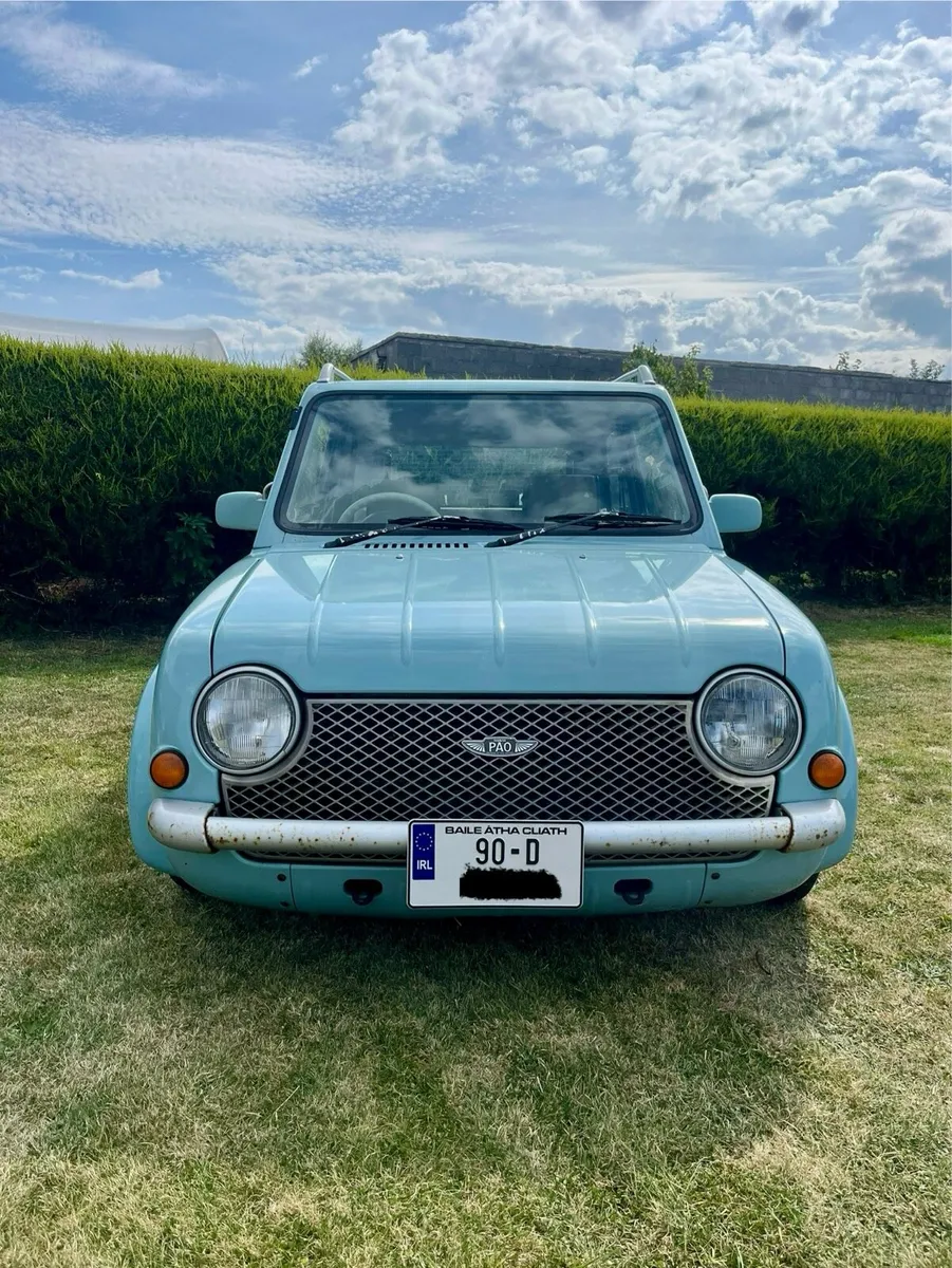 1990 JAPANESE NISSAN PAO RARE FACTORY 5 SPEED - Image 2