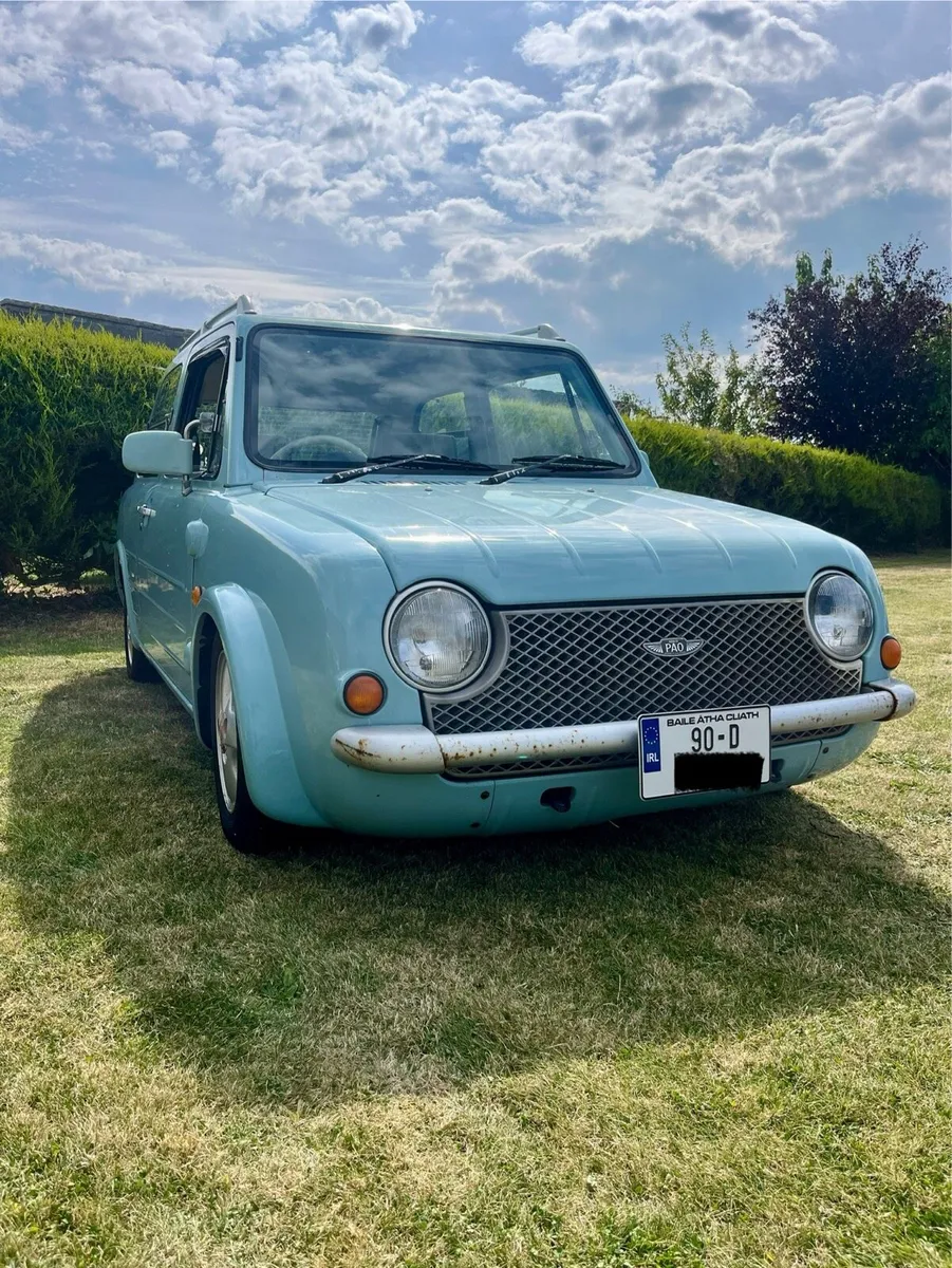 1990 JAPANESE NISSAN PAO RARE FACTORY 5 SPEED - Image 3