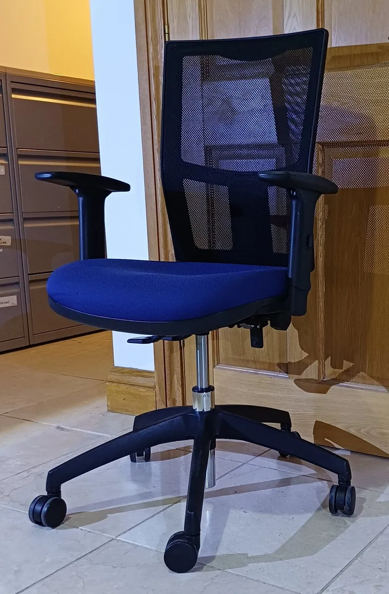 Eclipse Plus III Office Chairs - Blue - Image 3