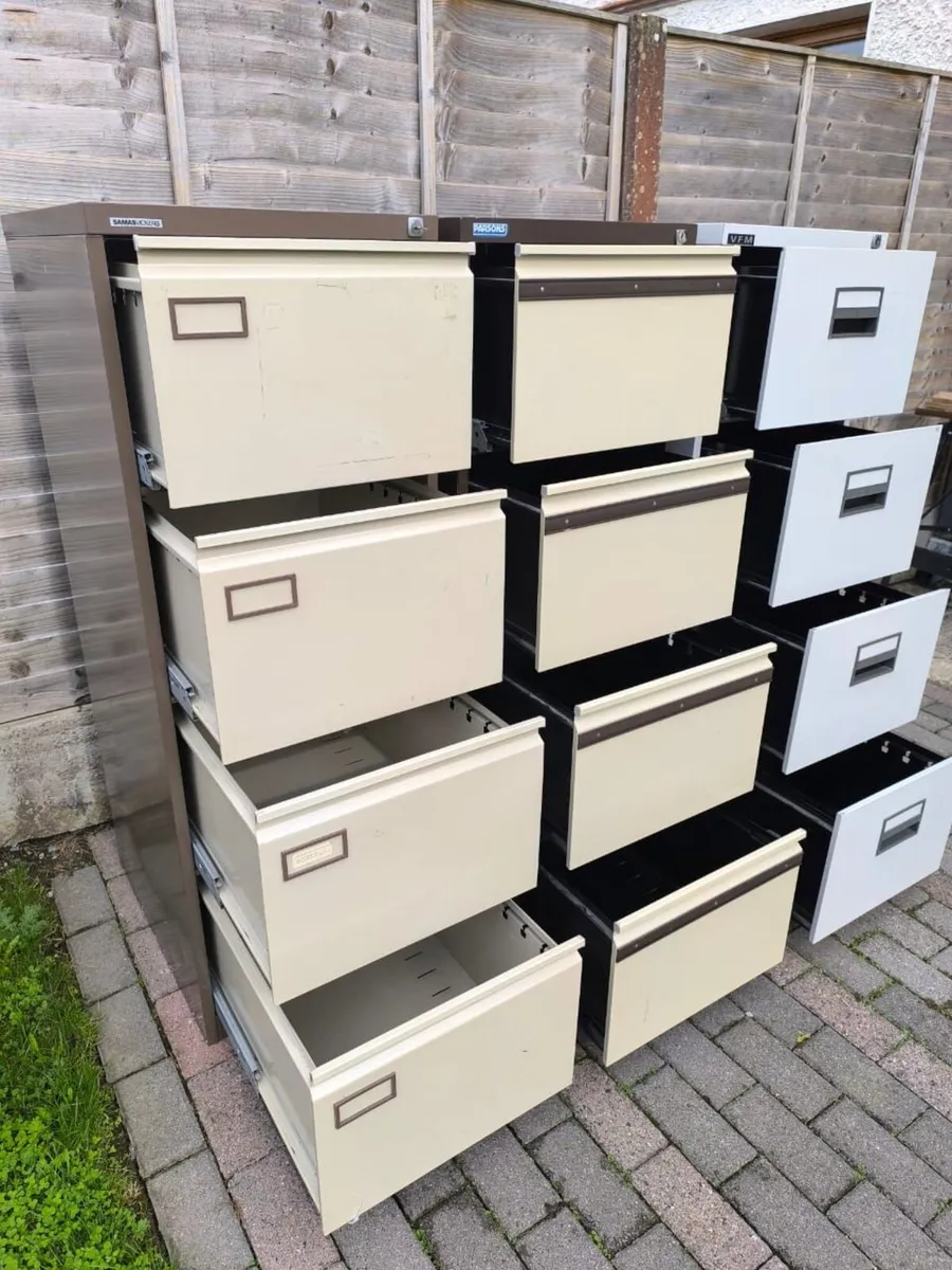 Metal Filing Cabinet - Image 4