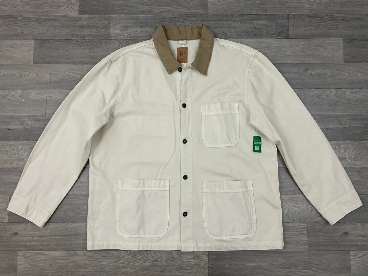NEW Gap Denim Chore Workman Jacket Men's XXL - Image 1