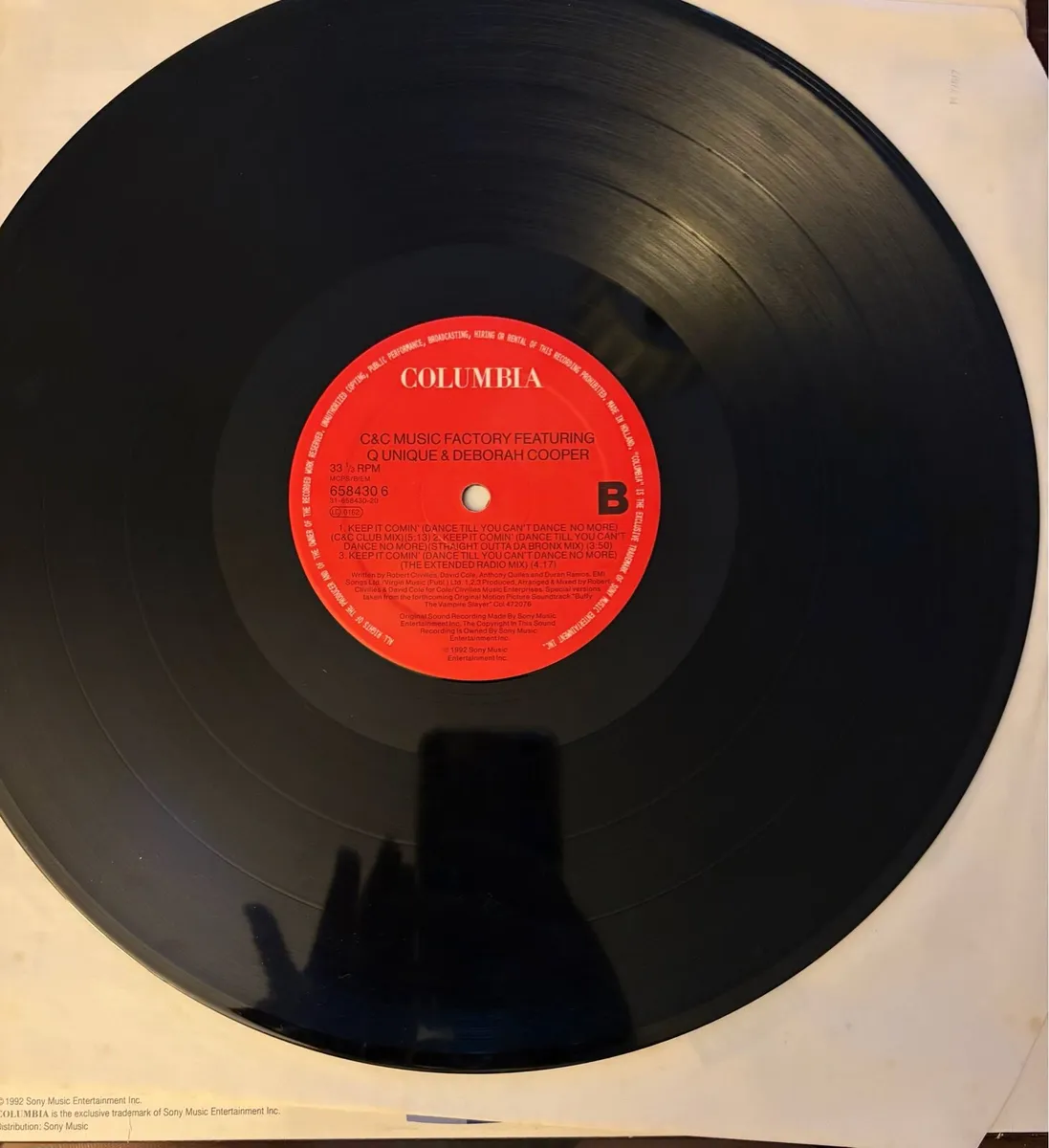 C and C Music Factory LP - Image 4