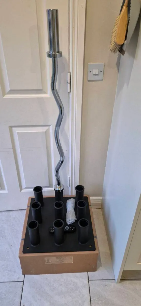 Brand new 9 bar olympic storage rack - Image 1