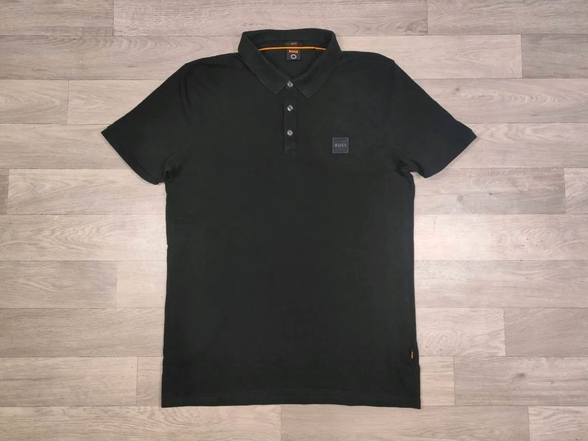 Hugo Boss Black Polo Shirt Mens Large - Image 1
