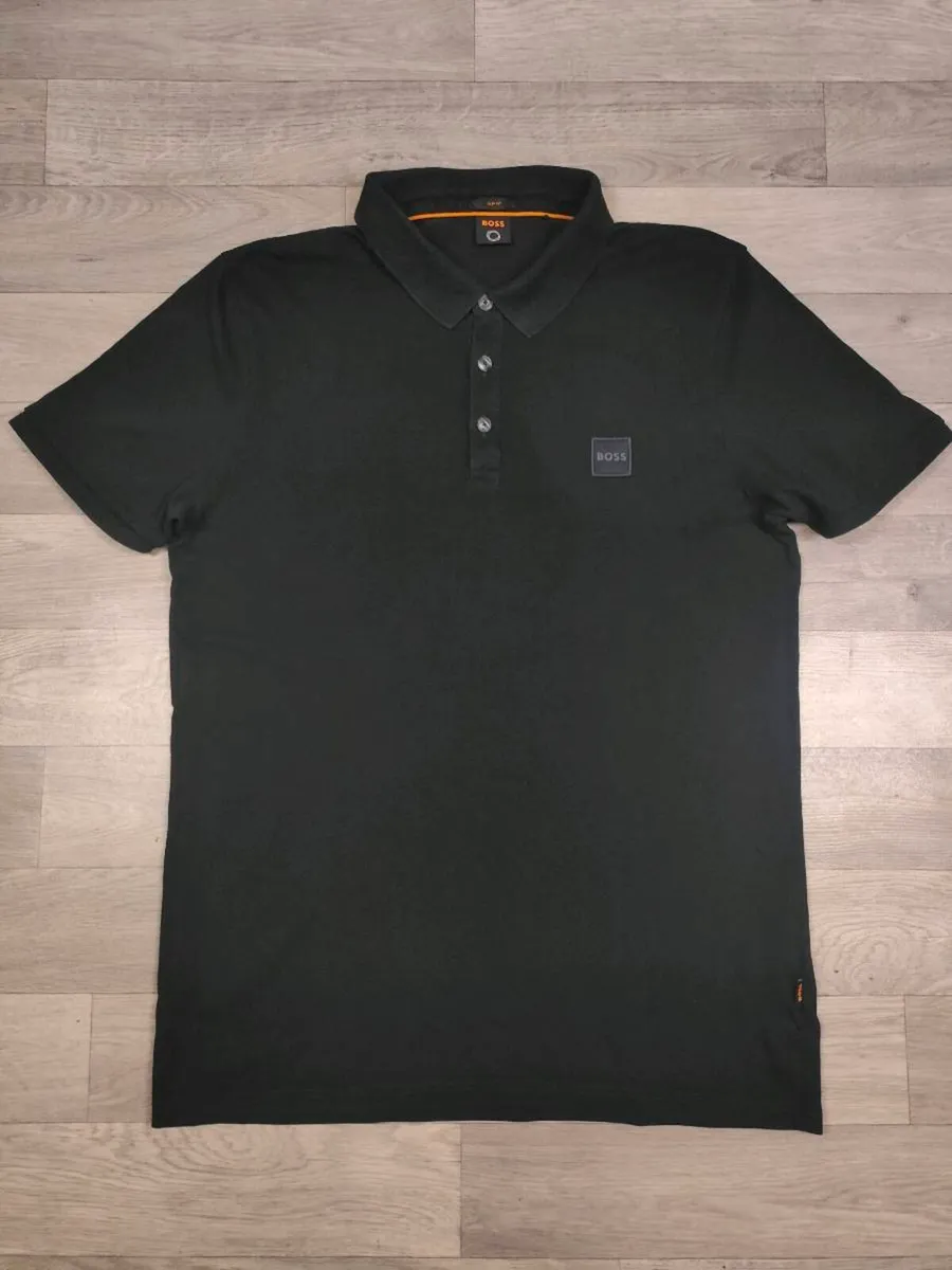 Hugo Boss Black Polo Shirt Mens Large - Image 2