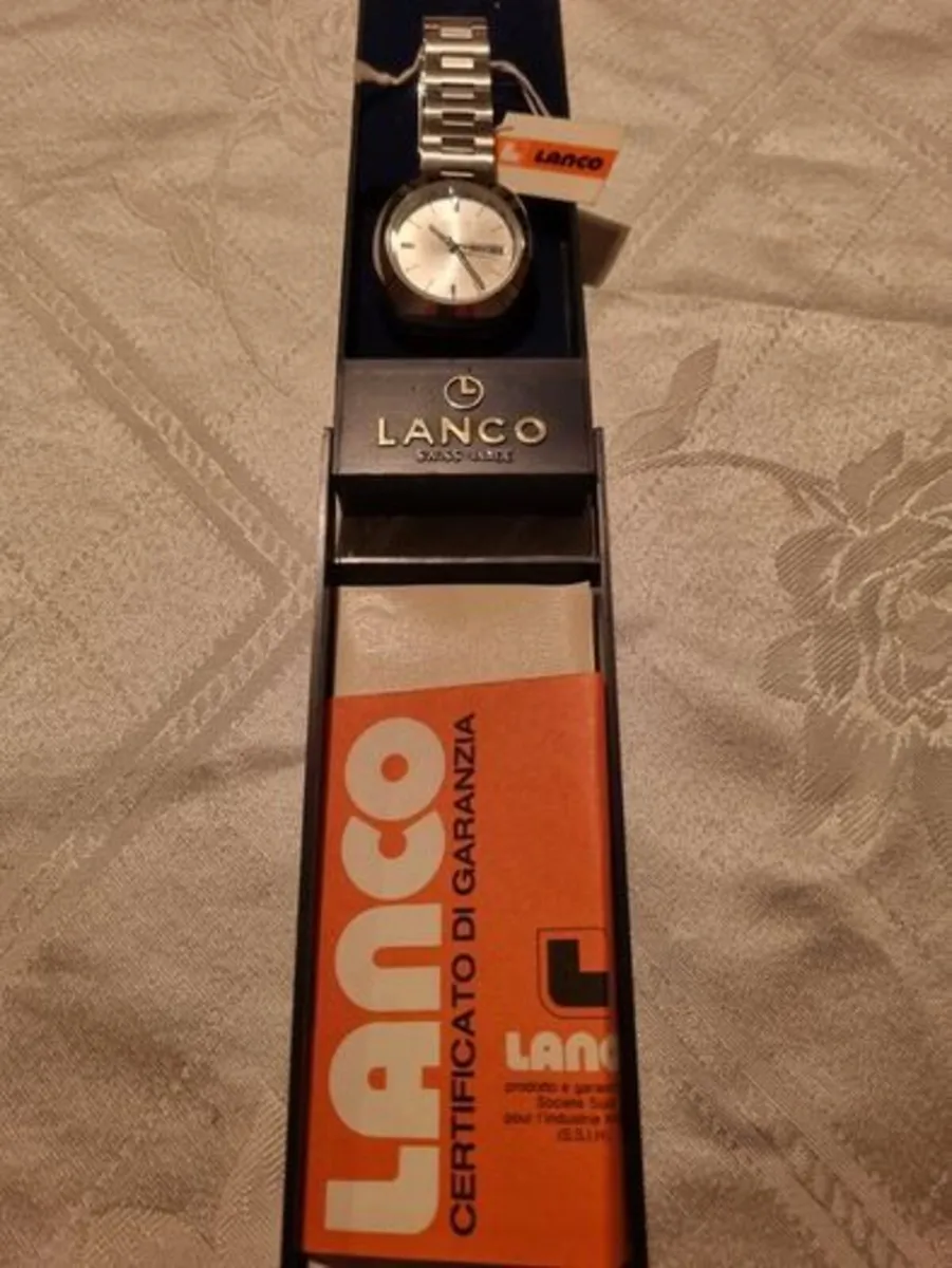 Vintage Lanco Automatic Swiss Watch - Image 2