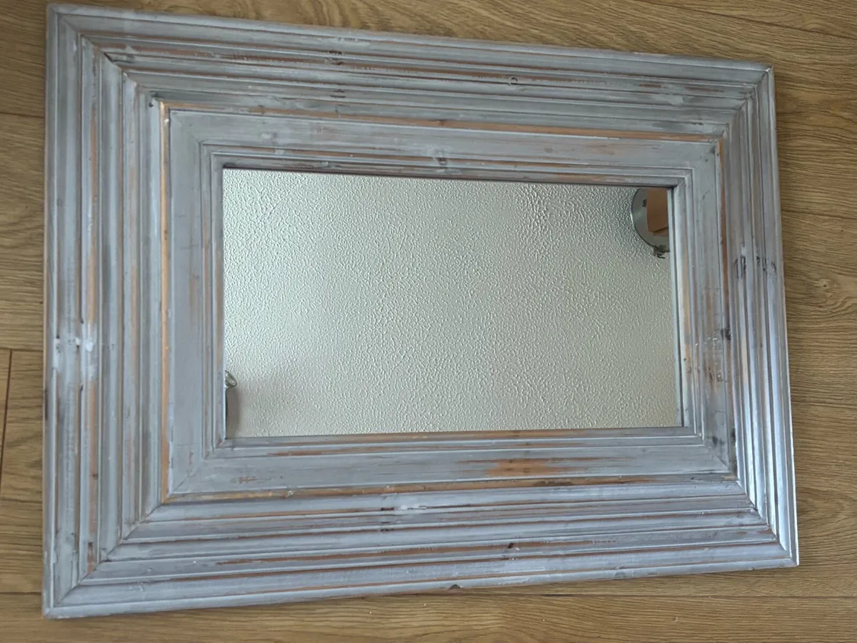 Rustic Mirror & Coat Rack - Image 3
