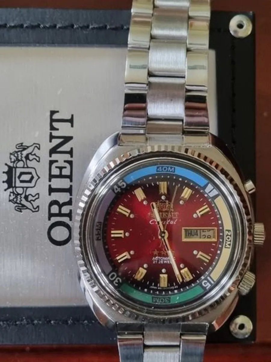 Japan Watch Orient KING DIVER Automatic watch 21 J - Image 4
