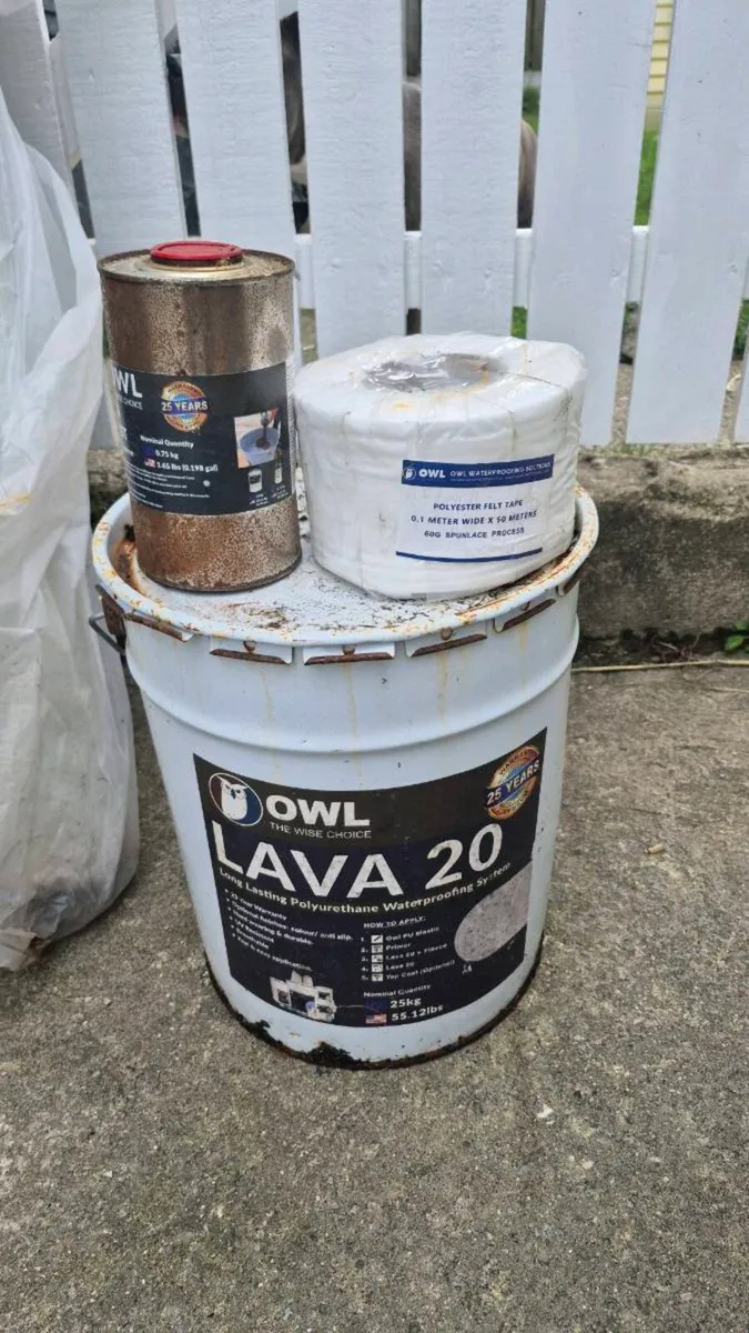 OWL Lava 20 waterproofing materials - Image 1