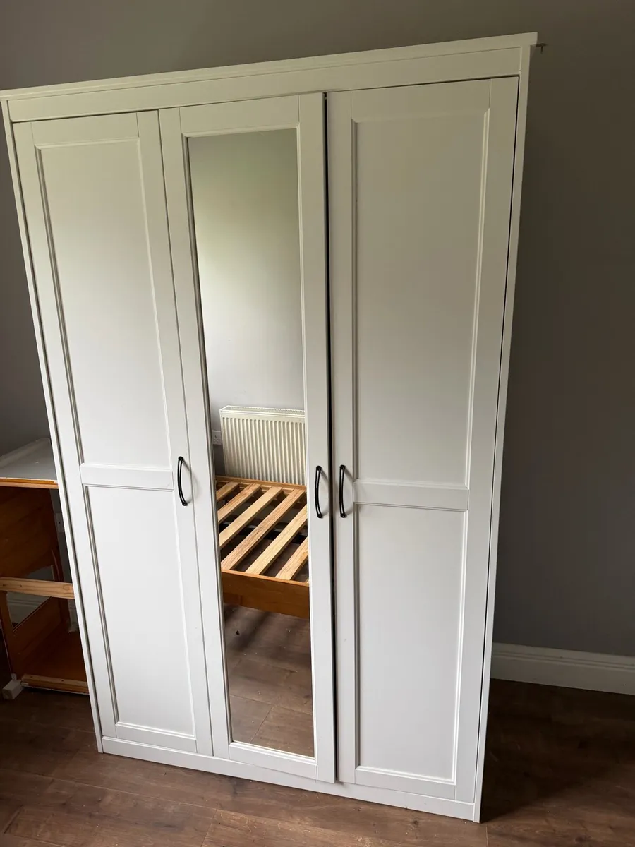 Single Bed and Wardrobe - Image 1