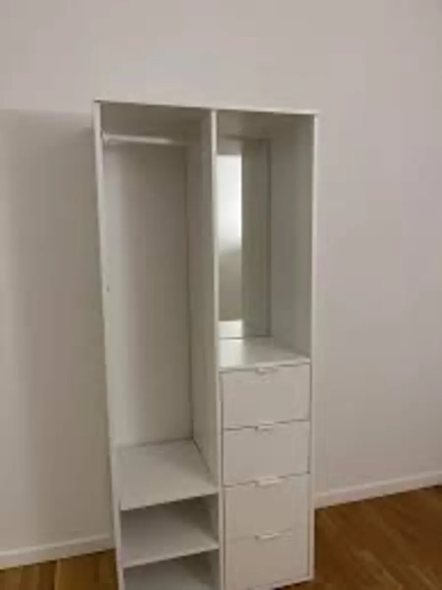 Wardrobe with mirror - Image 2