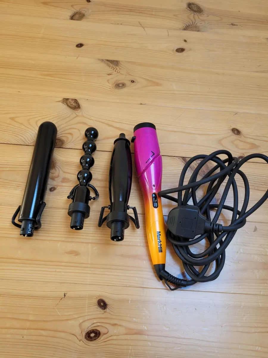 Mark Hill Curling Wand & Attachments - Image 2