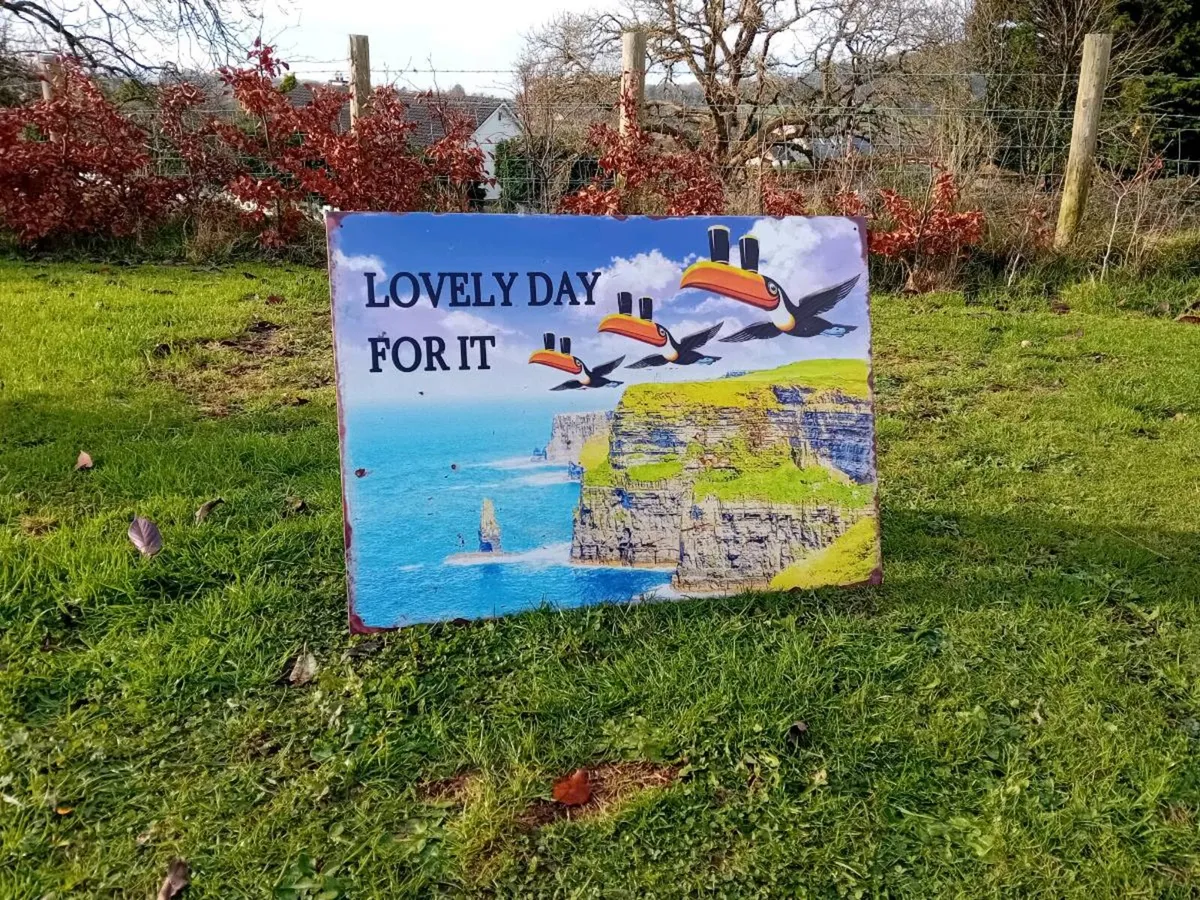 Cliffs of Moher Tin Sign - Image 1