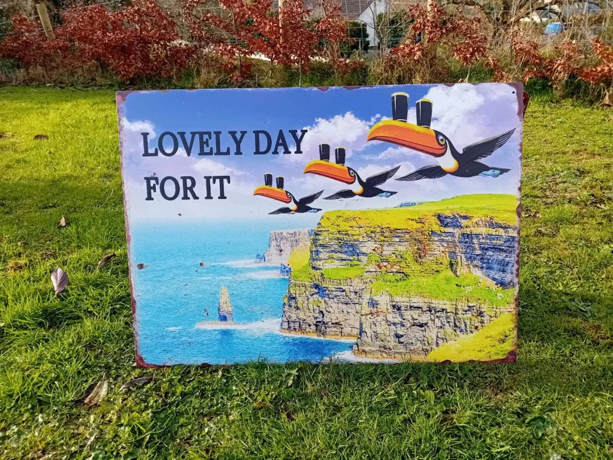 Cliffs of Moher Tin Sign - Image 3