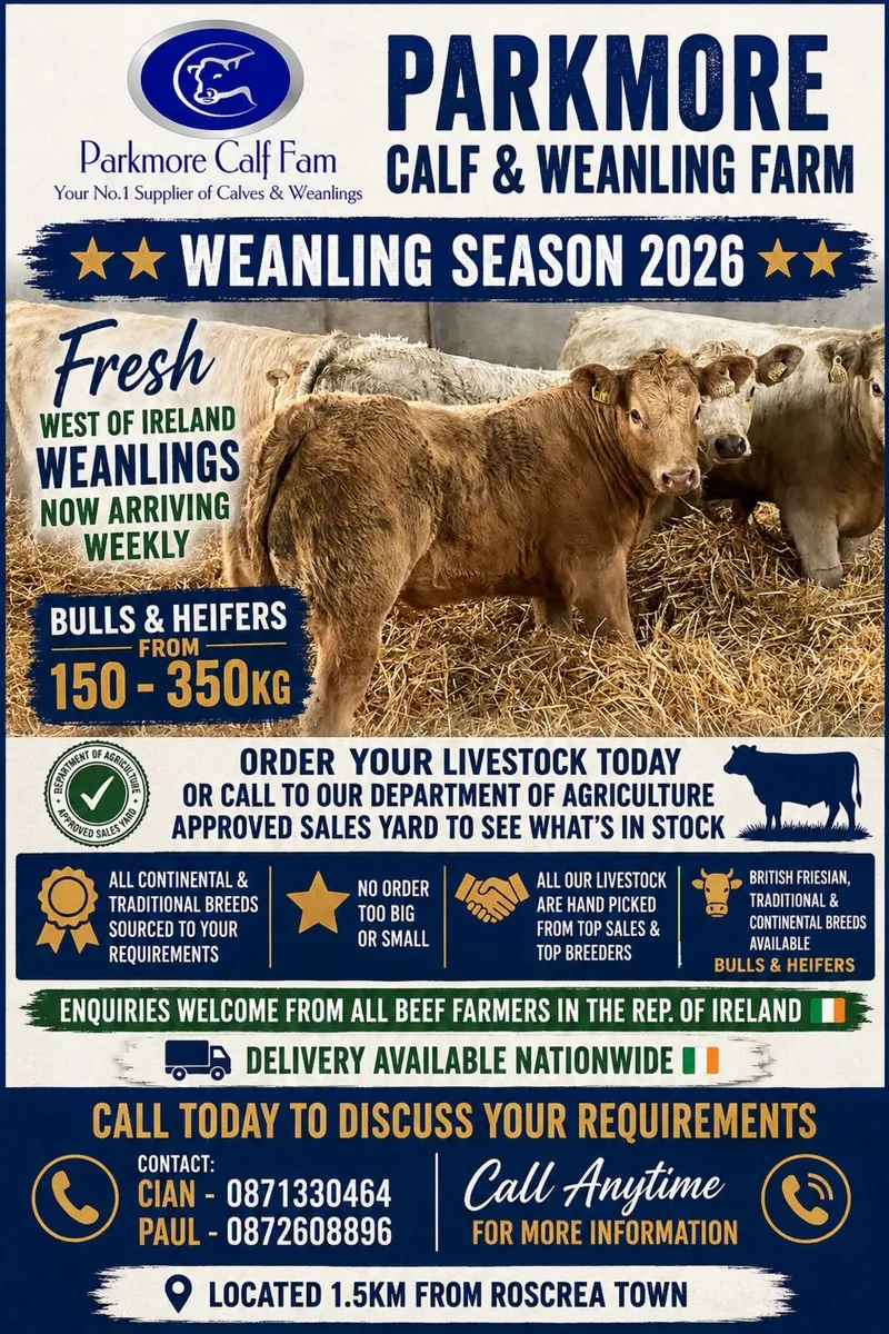⭐️⭐️ WEANLING SEASON 2026 ⭐️⭐️