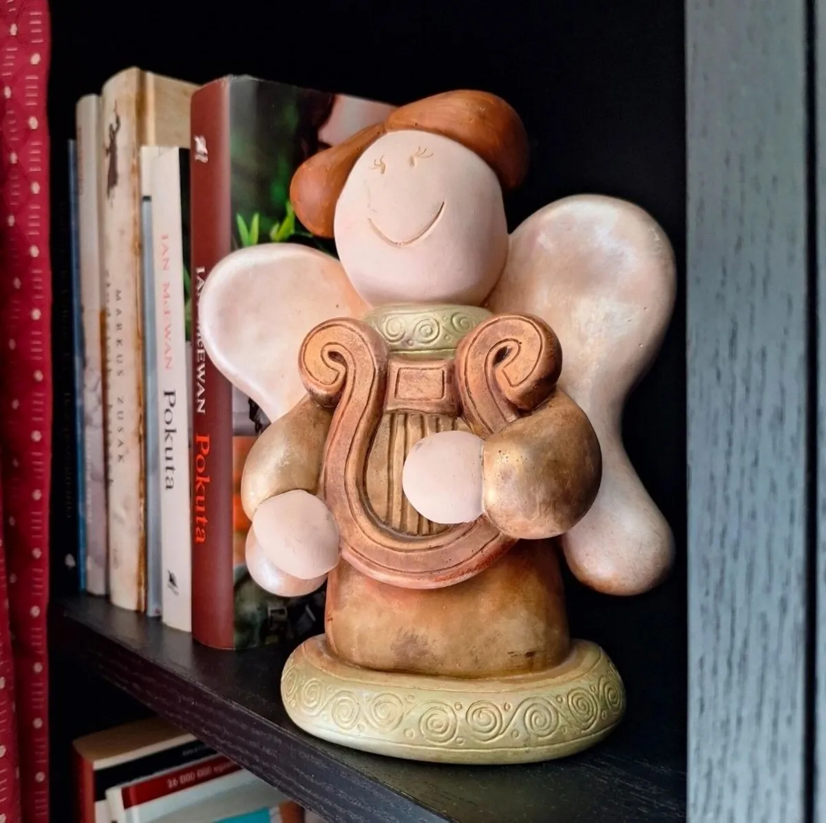 Set of 3 Vintage Handcrafted Angels – Unique Folk - Image 4